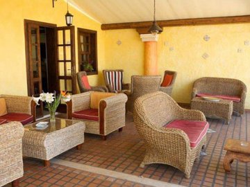 Landelijk interieur in Is Benas Country Hotel - Sardinie